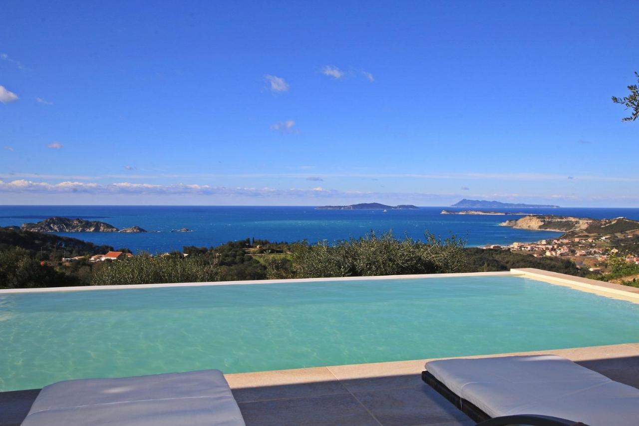 Sunset Sea View Villa 3 Agios Georgios Pagon Luaran gambar