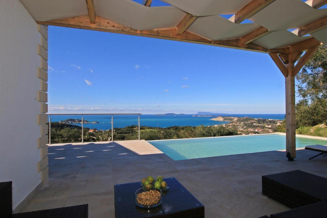 Sunset Sea View Villa 3 Agios Georgios Pagon Luaran gambar