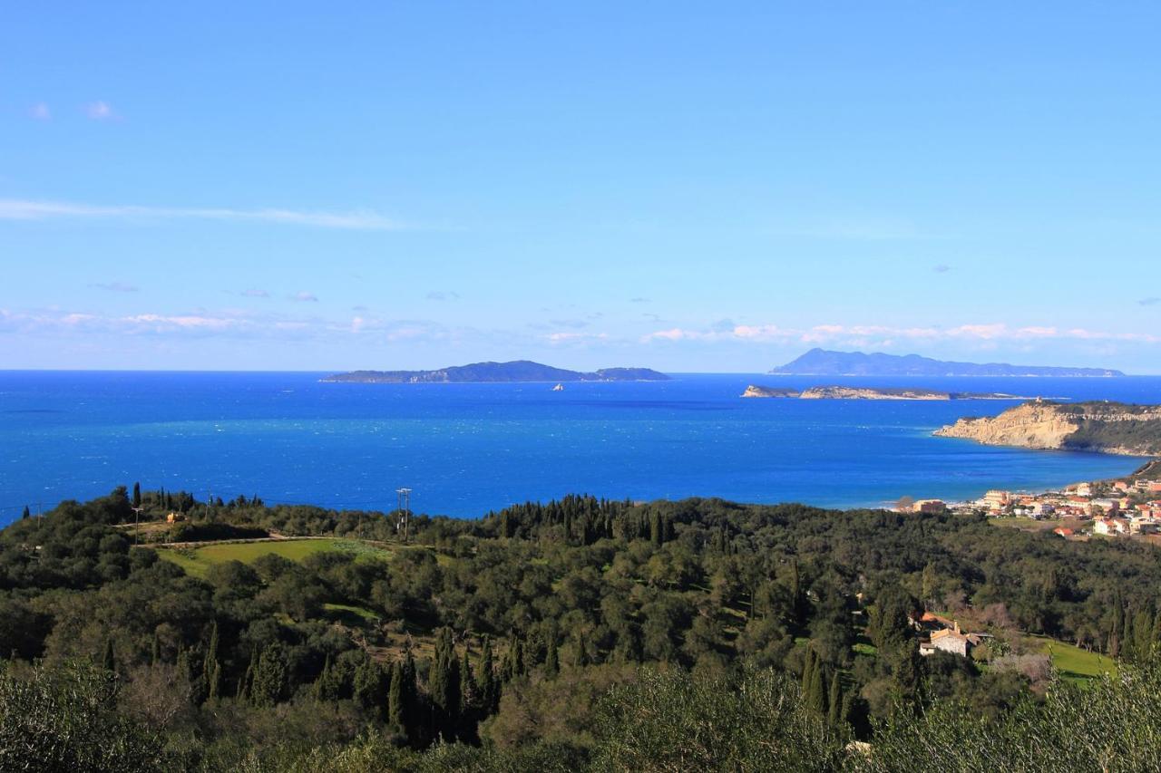 Sunset Sea View Villa 3 Agios Georgios Pagon Luaran gambar